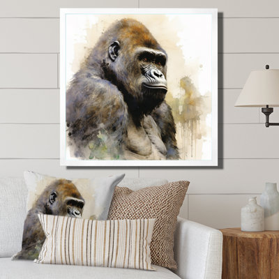 «Powerful Gorilla Primer I» sur toile