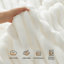 Couvre-lit de 349 g / m² pour lit - couvertures douillettes super douces, jolie petite couverture en molleton, motif à rayures plus larges-105503906-105503908