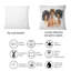 Rectangle, Portraits de mode afro-américaine - Coussin décoratif imprimé Glam
