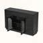 Armoire de rangement noire 55 avec 2 portes et 7 tiroirs-946978332-946978334