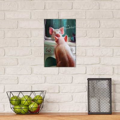 Affirmation 1 Piece Wrapped Canvas Painting