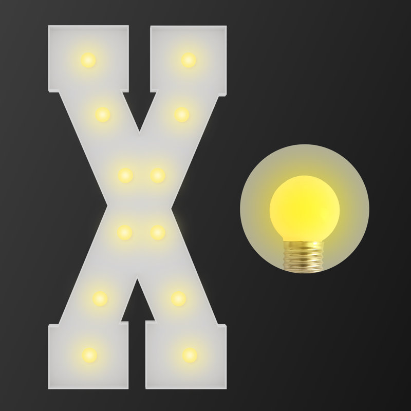 Enseigne lumineuse DEL sans adhésif avec fixation autoagrippante - Décoration murale réutilisable pour la maison, le mariage, les affaires, pas de ruban adhésif, ni de colle