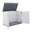 4.2ft W x 2.4ft D Plastic Tool Shed
