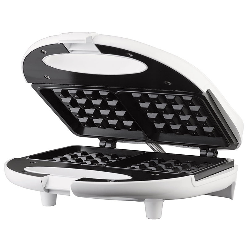 Brentwood 5'' Non Stick Waffle Maker, White