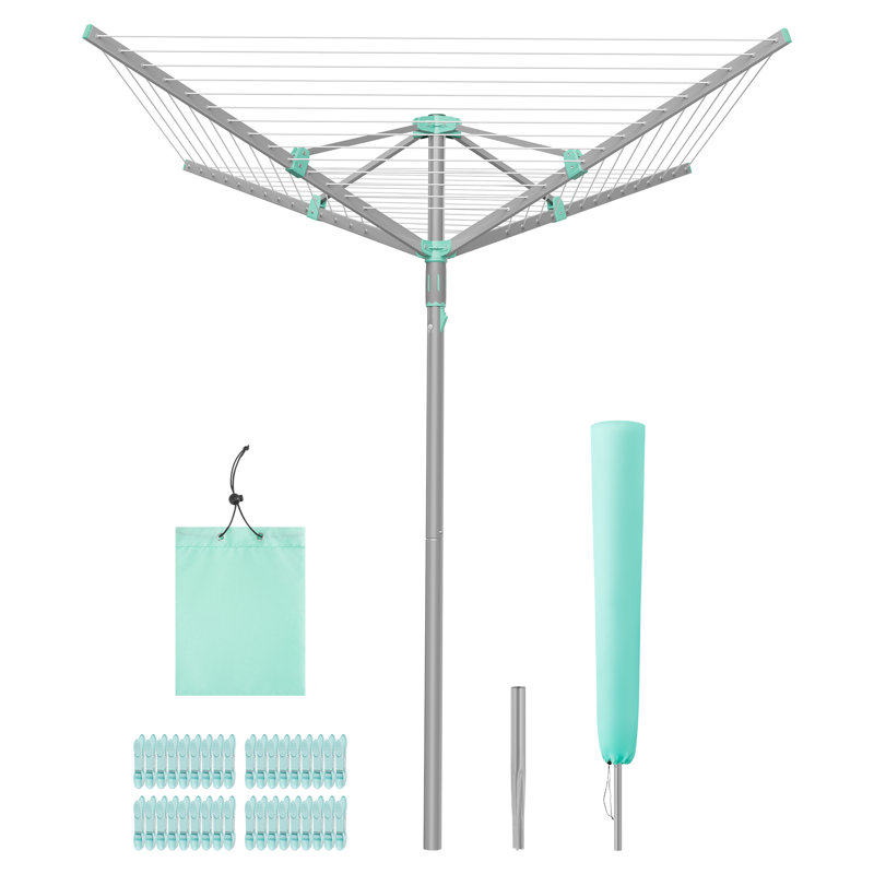 Metal Standard Drying Rack, 181cm H x 197cm W x 197cm D
