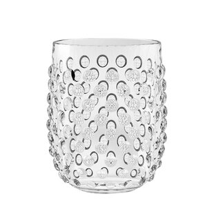 22 oz. Premium Quality Unbreakable Stemmed Acrylic Swirl Clear Glasses