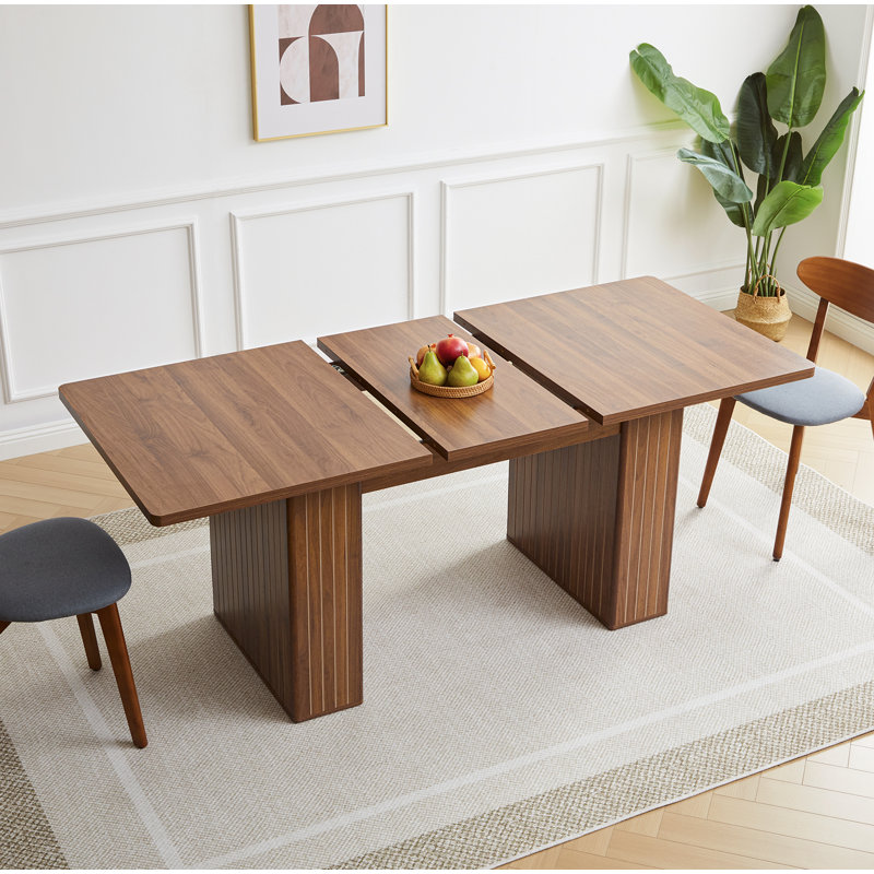 Extendable Dining Table, Walnut