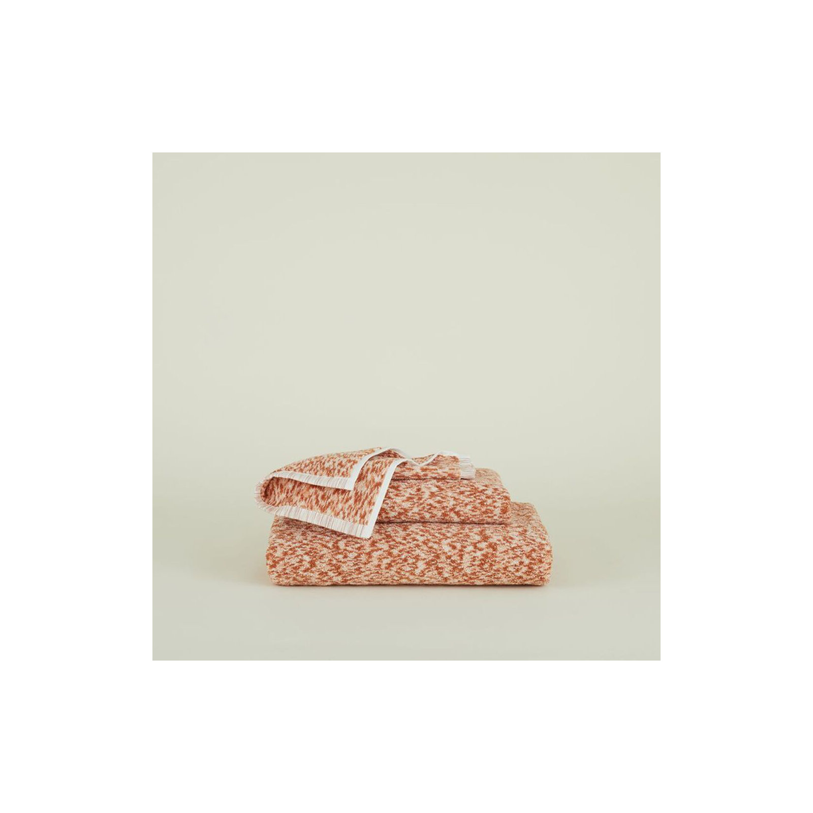  Cotton, Blush/Terracotta, Bath Towel - 1 Pack