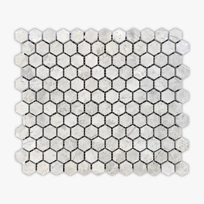1" x 1" Marble Honeycomb Mosaic Wall & Floor Tile