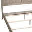 Ensemble de chambre à coucher avec grand lit de rangement, commode et miroir, deux tables de chevet Cathleen-102030437