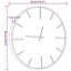 Manufactured Wood Wall Clock
