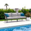 88" Wide Outdoor Patio Sofa