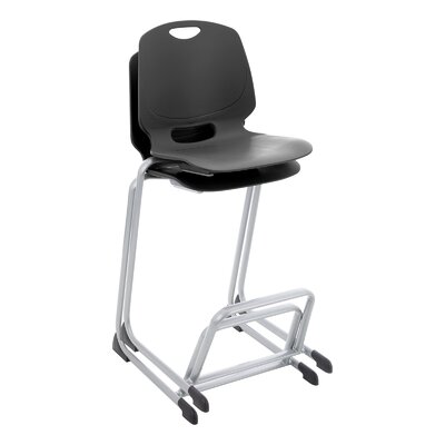 Academic Media 30"" Cantilever Classroom Stool -  Learniture, LNT-TSE3003BK-SO