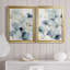 Indigo Ginkgo I, reproduction encadrée de qualité supérieure - prête à être accrochée-61454211-61454208