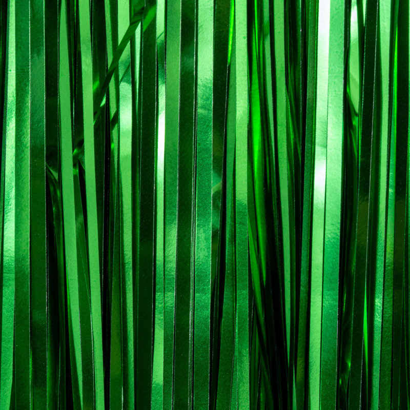 Paquet de 4 rideaux 10 pi x 12 po Vickerman, Vert