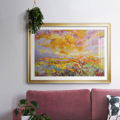 Radiance souvenir - encadré avec cadre biseauté et verre