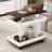 Adjustable End Table with Wheels-1115749081