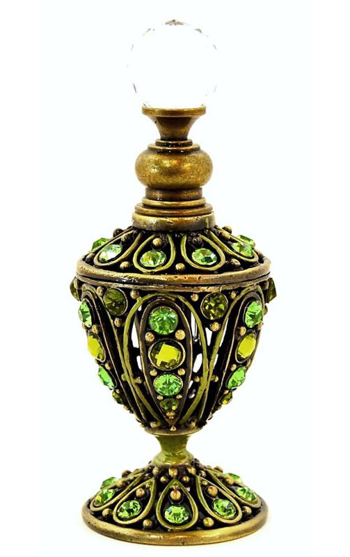 Echeverria Decorative Bottle 1, Green