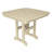 POLYWOOD Nautical 4 - Person Patio Dining Set with Square Table-21337429-27107163