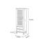Armoire de rangement à une porte