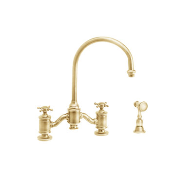 Hampton Bridge Faucet - Cross Handles