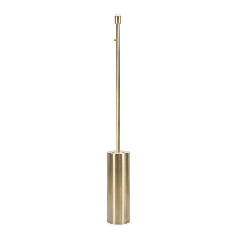 Alizander 132cm Traditional Floor Lamp, Antique Brass