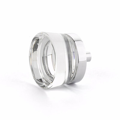 Schaub City Lights Cabinet Knob 1-3/8", Polished Chrome
