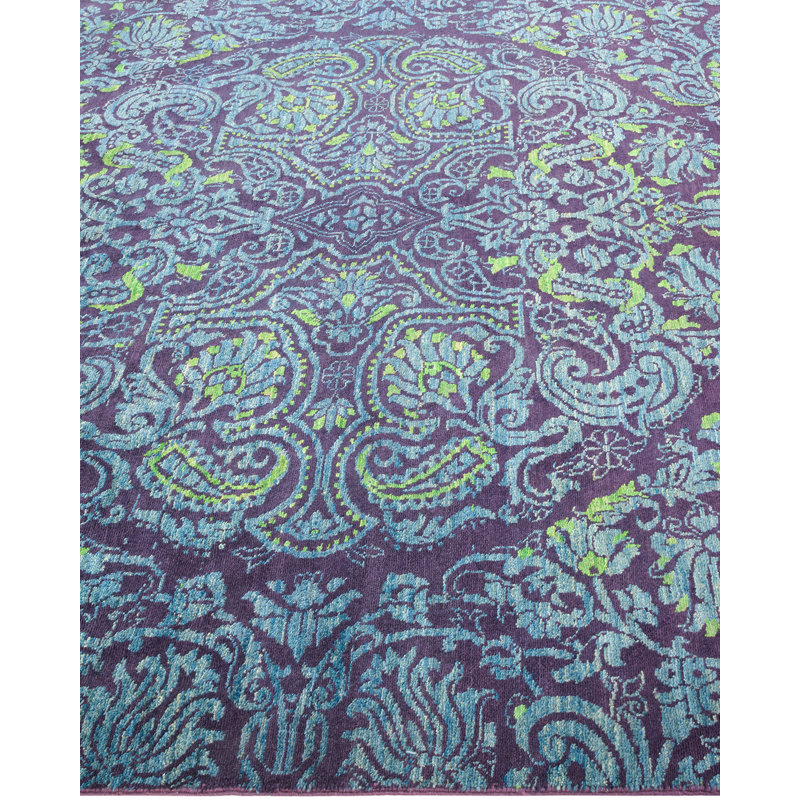 Tyja One-of-a-Kind 6' 0" X 8' 9" Hand Knotted Area Rug