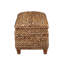 Banc de rangement en osier Aayush