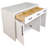 Aleata Kitchen Island with Engineered Marble Top-905385280