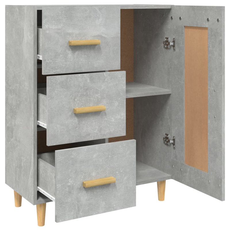 Smeltzer 69.5cm Sideboard, Grey