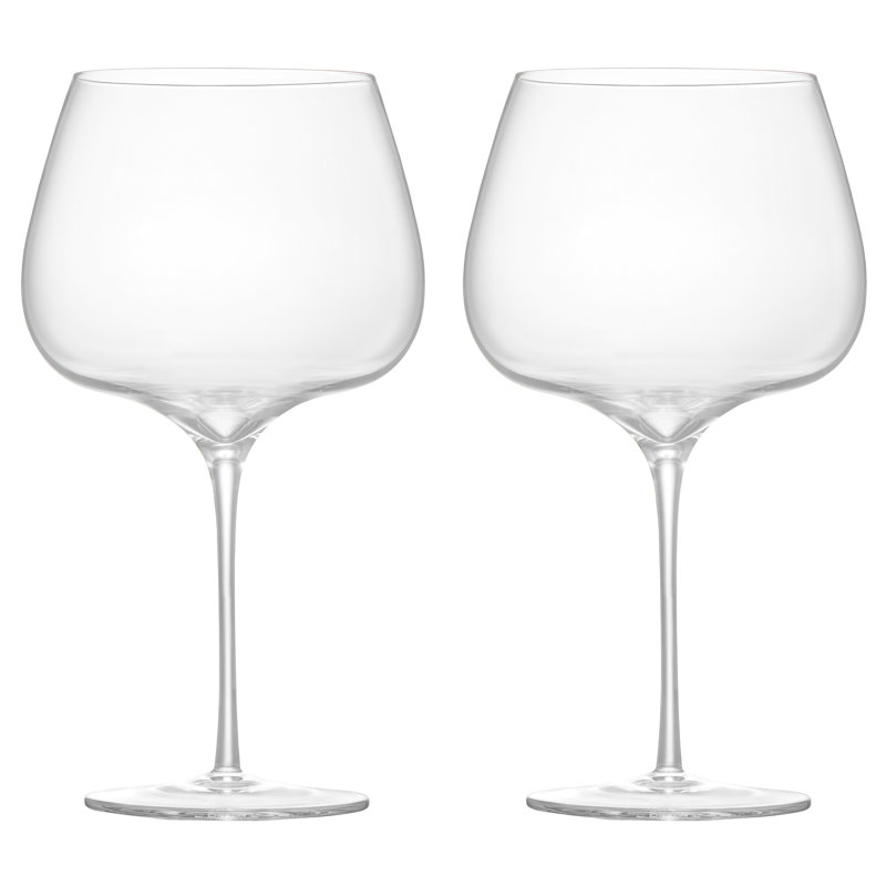 Verres à vin bourgogne