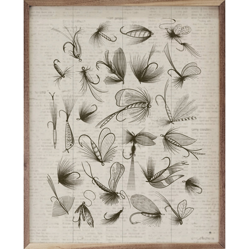 Pêche à la mouche Whitewash, H 10 po x l 8 po