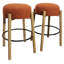 Tabouret Natalia en tissu bouclé-30128899-1156072