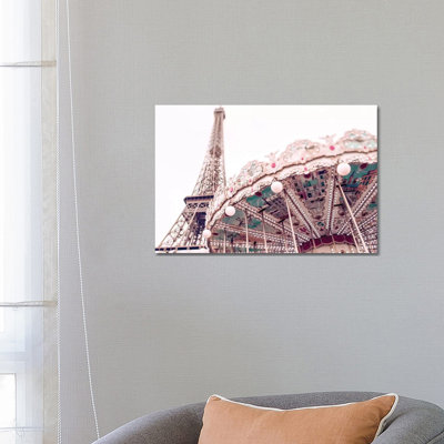 Paris Carousel VI by Grace Digital Art Co - Wrapped Canvas Gallery-Wrapped Canvas Giclée