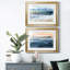 Vent et eau - Ensemble de 2 reproductions d'art sur toile encadrées-803144857-803144835-802966956