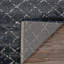 Tapis bleu marine / gris en laine Becton-490968529