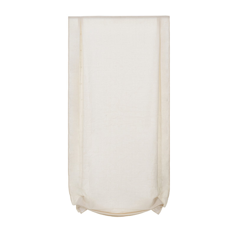 Room Darkening Roman Shade, 31"W x 64"L, Beige