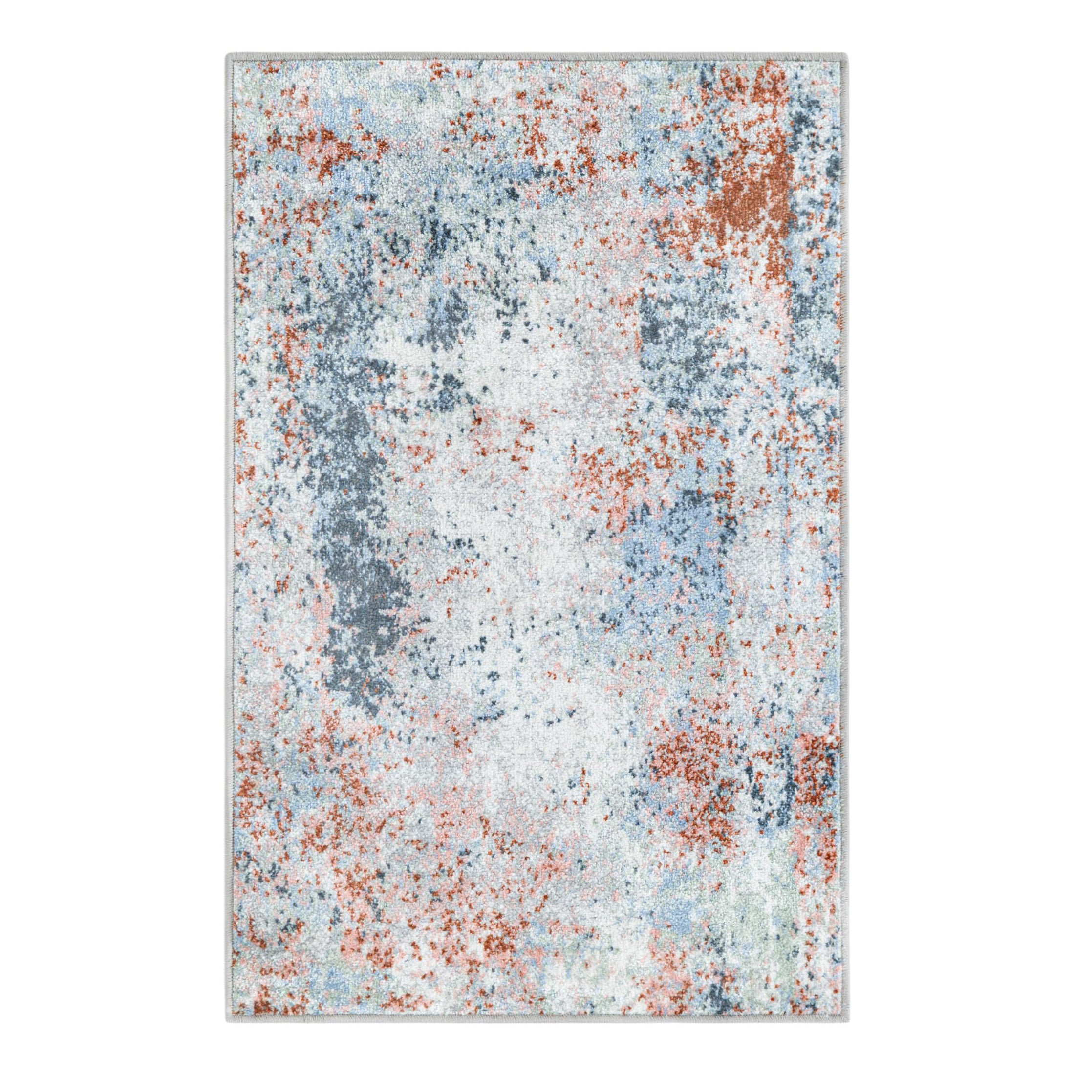 Trent Austin Design® Hankinson Abstract Machine Woven Polyester Area ...