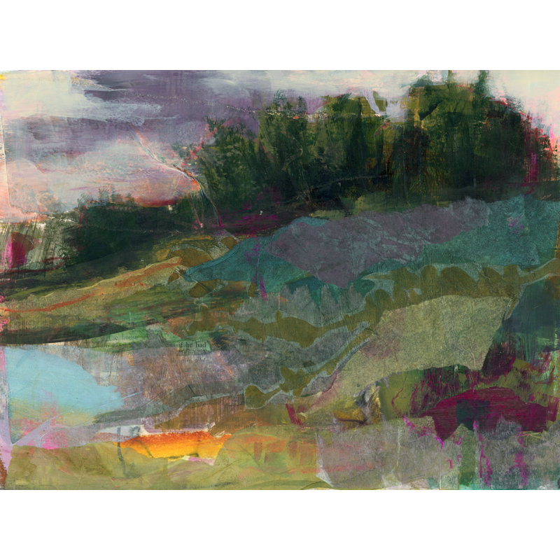 Taralyn Colorful Wilderness IV by Marabeth Quin - Wrapped Canvas Print, 30 cm H x 46 cm W