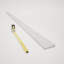WM445 - H 3 1/4 po x P 5/8 po x L 96 po, boîtier en PVC TrueCraft, blanc