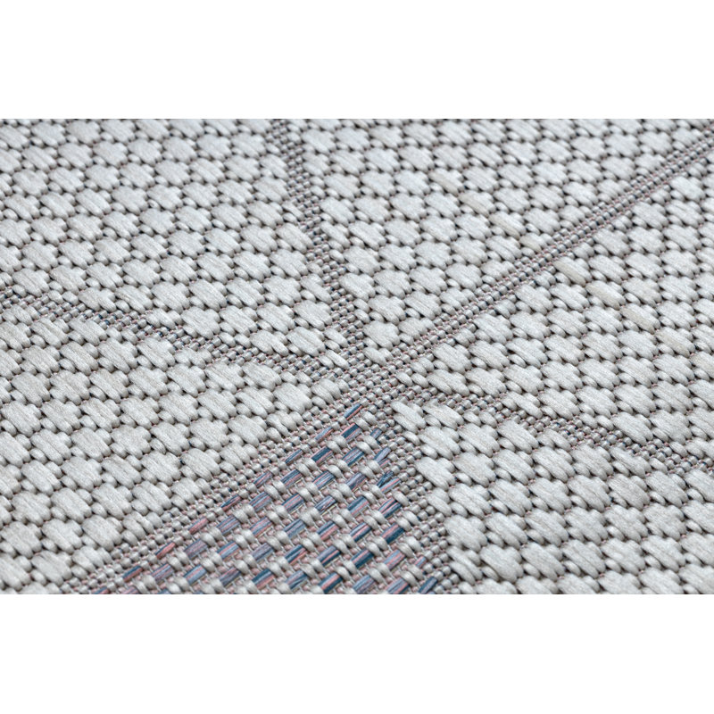 Wilna Geometric Flatweave Area Rug, Rectangular 140 x 190cm