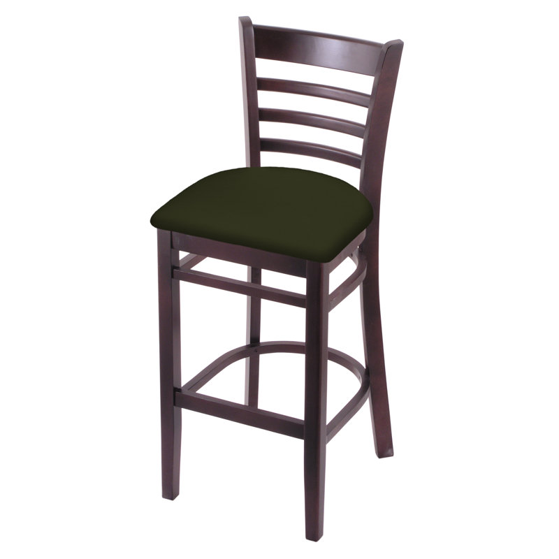 25" Counter Stool, Dark Cherry, Canter Pine