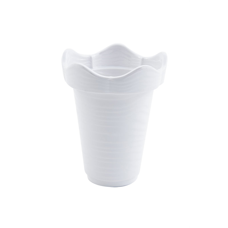 Bol à dessert 32 oz mélamine Euro Round, Blanc