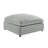 Jenny Plush Polyester 40 In. Square Ottoman