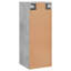 This wall mounted cabinet with an elegant design makes a timeless addition to your interior decor.-1976257446