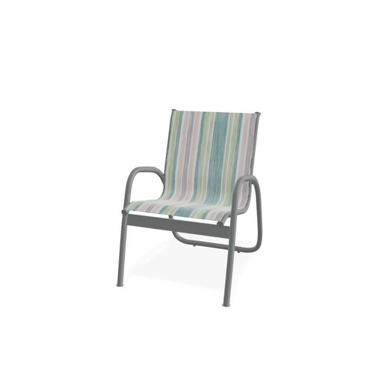 Fauteuil de patio Gardenella, Graphite texturé, Tempo