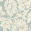 Llenifer Floral Handmade Tufted Wool Blue/Ivory Area Rug-5789237
