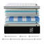 Matelas hybride avec ressorts ensachés individuels et mousse à mémoire de forme à 7 zones, avec housse tricotée et certification CertiPUR - US pour un sommeil optimal-1133883286