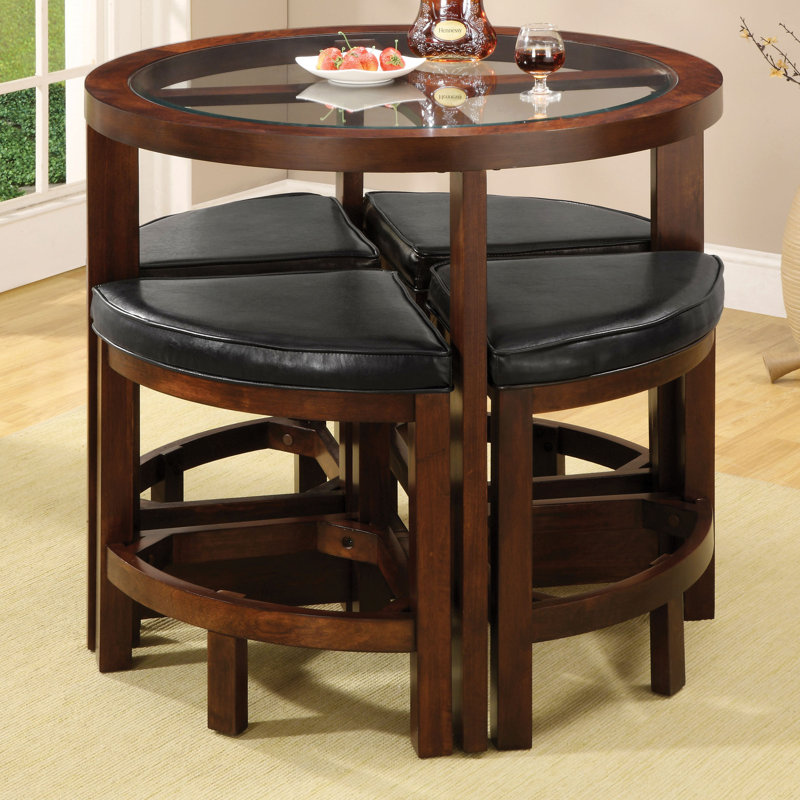 Annelys 4 - Person Four Leg Dining Set